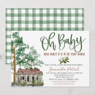 Louisiana Bayou Baby Shower-inbjudan Inbjudningar