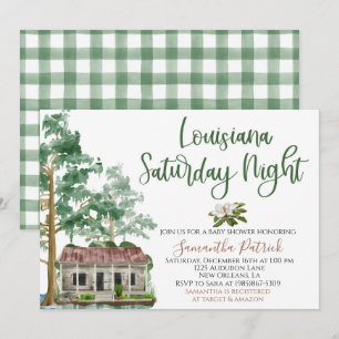 Louisiana Bayou Baby Shower-inbjudan Inbjudningar