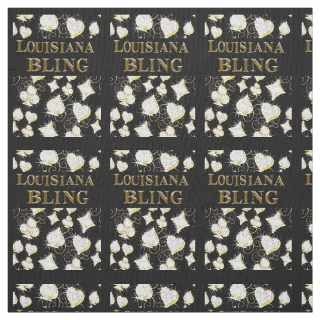LOUISIANA BLING TYG (Provkarta)