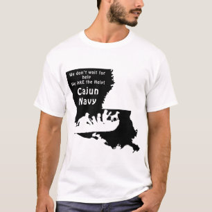 Louisiana Cajun-Räddingens stöd Tee