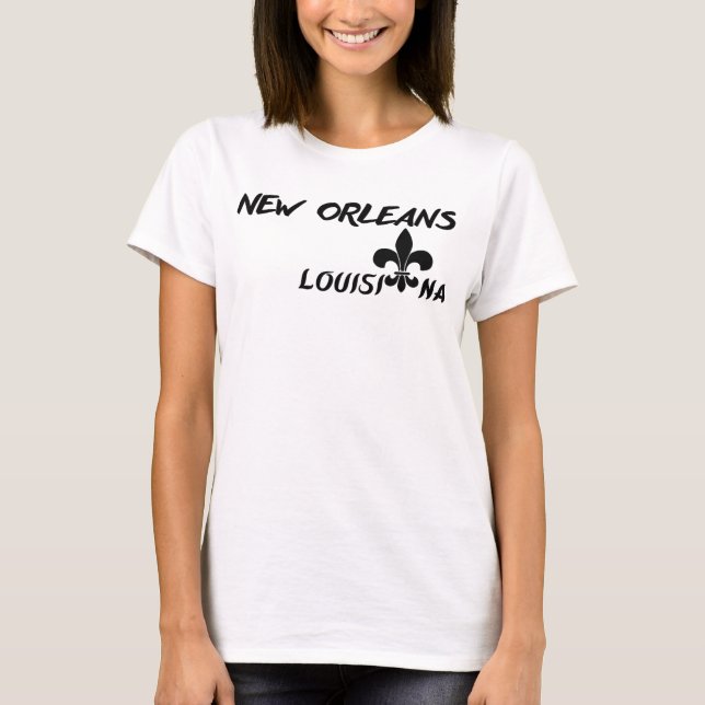 Louisiana Carnival T-Shirt for Women - Mardi Gras (Framsida)