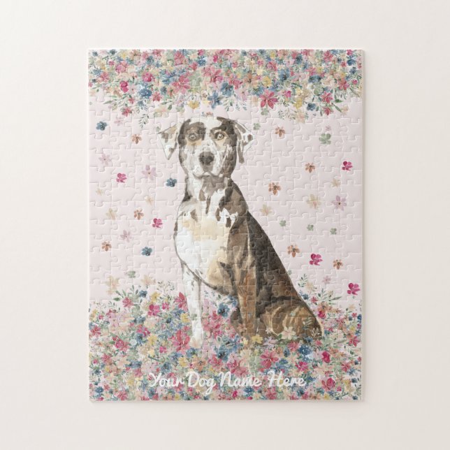 Louisiana Catahoula Leopard Dog-spel Pussel (Vertikal)