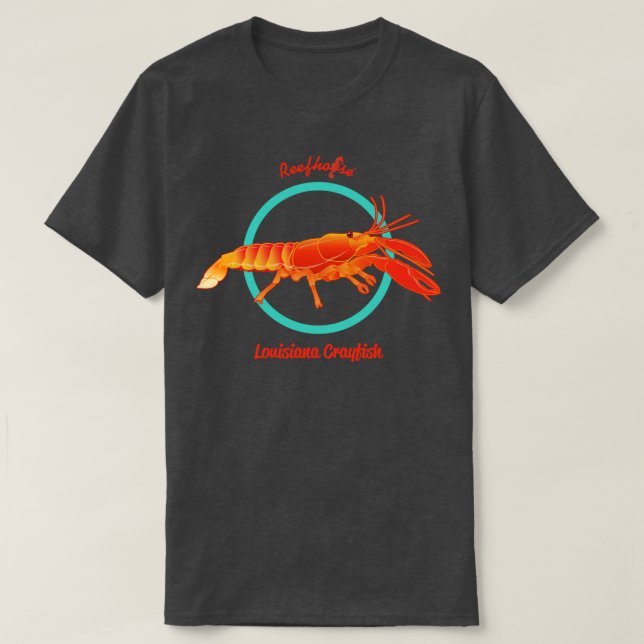 Louisiana Crayfish TShirt T Shirt (Design framsida)