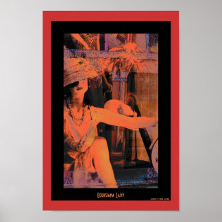 Louisiana Dam Poster