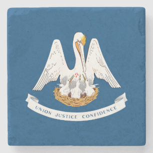 Louisiana delstatsflagga stenunderlägg