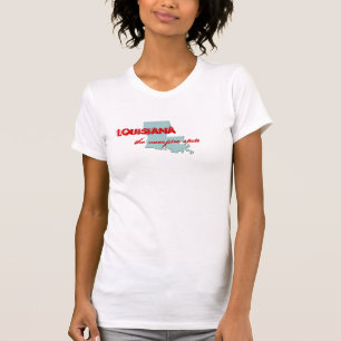 Louisiana den statliga vampyren t-shirt