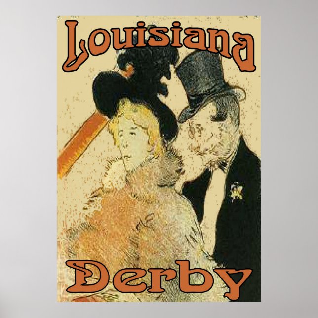 Louisiana Derby Poster (Framsidan)