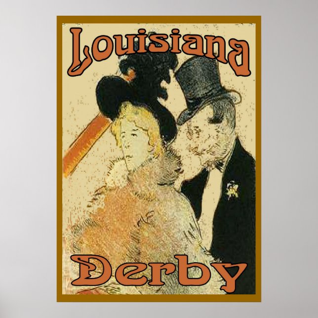 Louisiana Derby Poster (Framsidan)