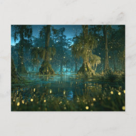 Louisiana Firefly Bayou vykort