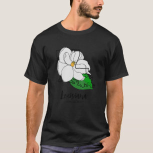Louisiana Flower T Shirt