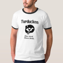 Louisiana för Turducken Turkiet ankahöna helgdag T Shirt