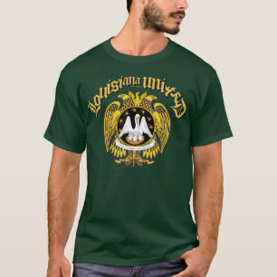 Louisiana förenade tee shirt