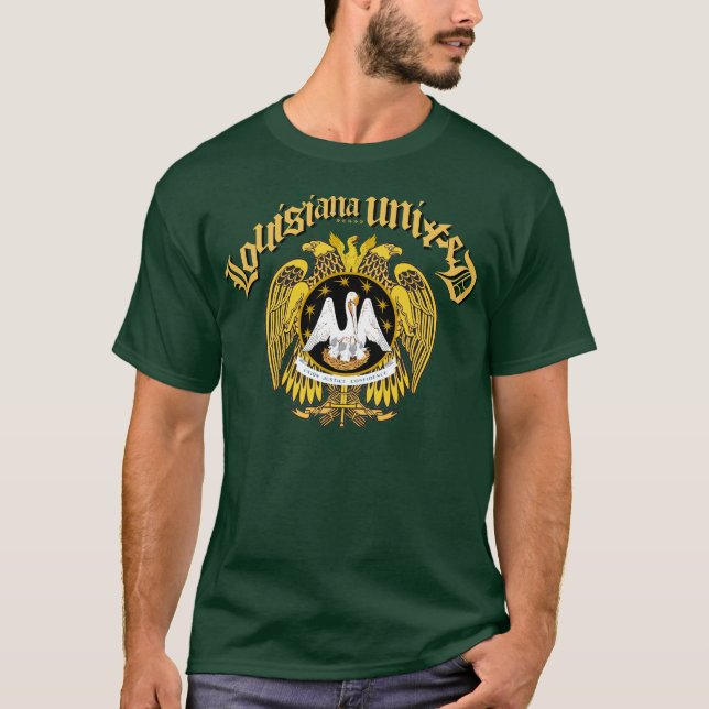 Louisiana förenade tee shirt (Framsida)