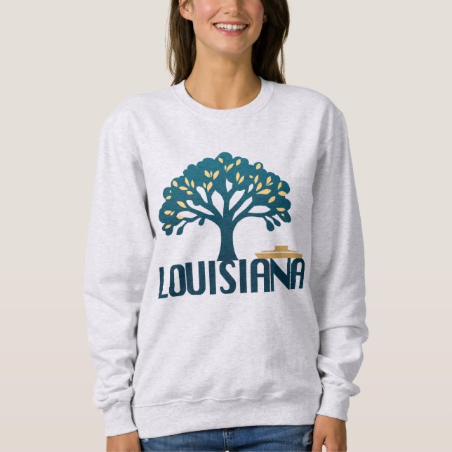 Louisiana Förenta staterna T Shirt (Framsida)