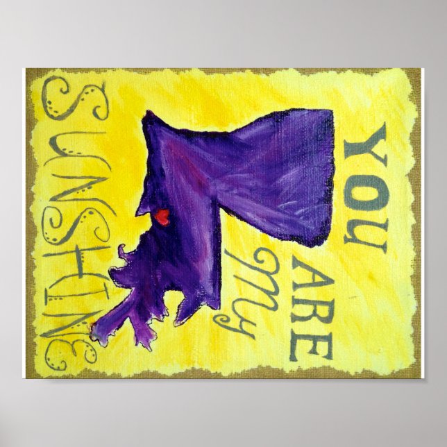 Louisiana har mitt hjärta poster (Framsidan)