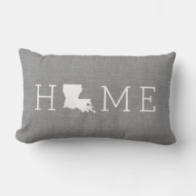 Louisiana Home State Dekorativ kudde
