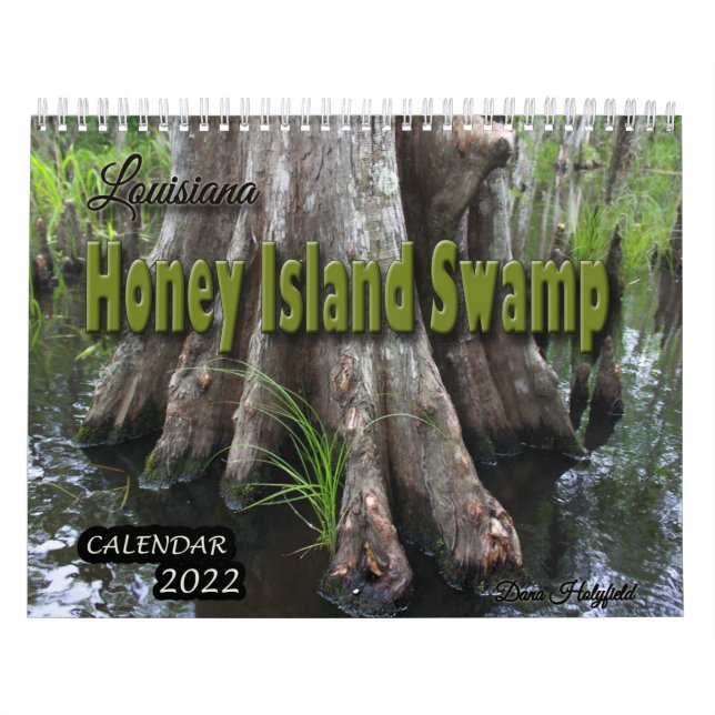 Louisiana Honungön Swamp Calendar 2022 Kalender (Omslag)