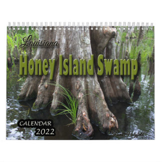 Louisiana Honungön Swamp Calendar 2022 Kalender