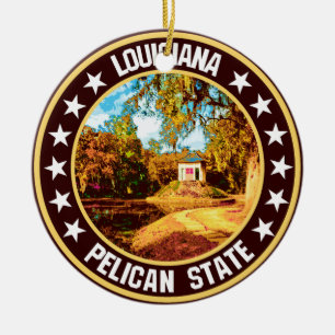 Louisiana Julgransprydnad Keramik
