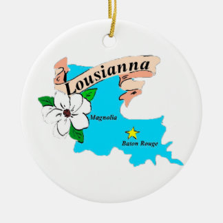 Louisiana Julgransprydnad Keramik