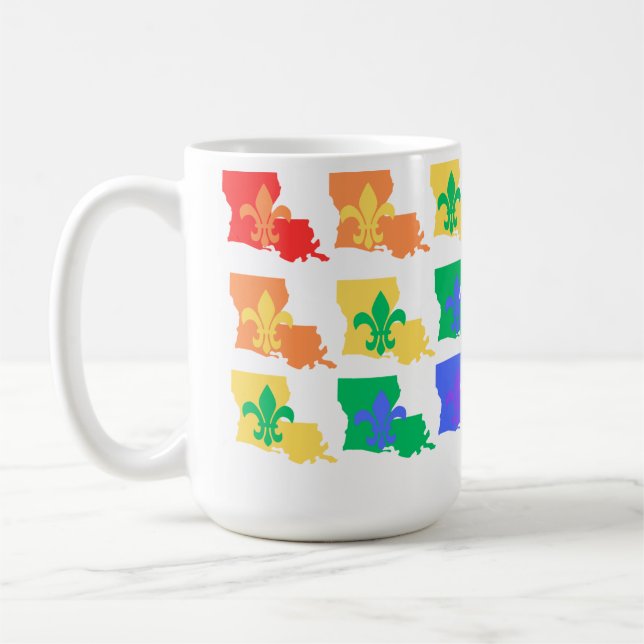 Louisiana-kaffe mugg (Vänster)