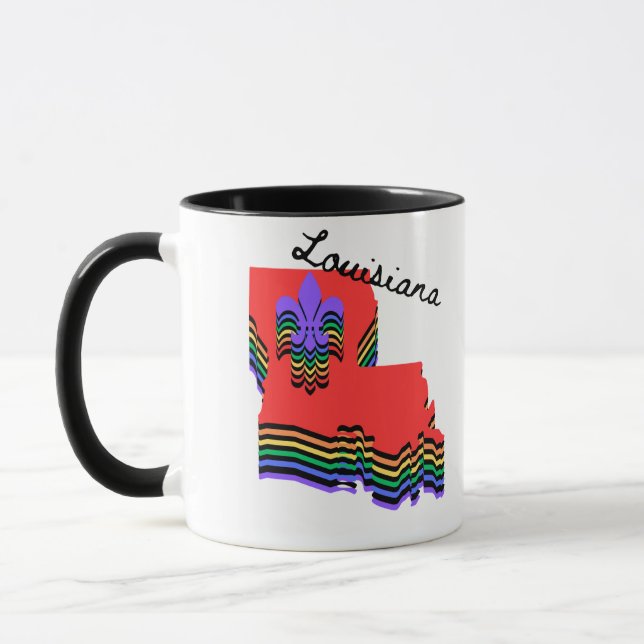 Louisiana-kaffe mugg (Vänster)