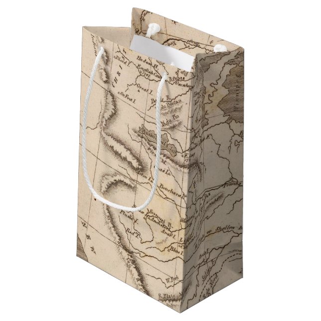 Louisiana karta vid Arrowsmith (Baksidan Vinklad)