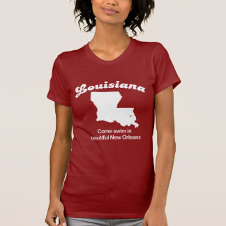 Louisiana - komsimma härliga New Orleans T-shir Tee Shirt