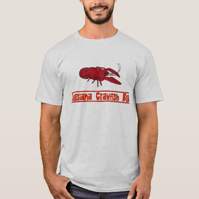 Louisiana Kräftor Boil T Shirt (Framsida)