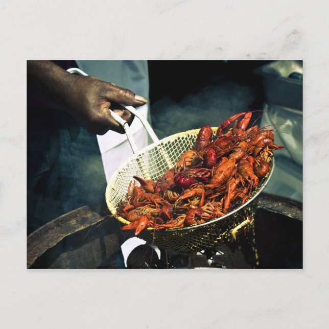 Louisiana Kräftor Vykort (Framsida)