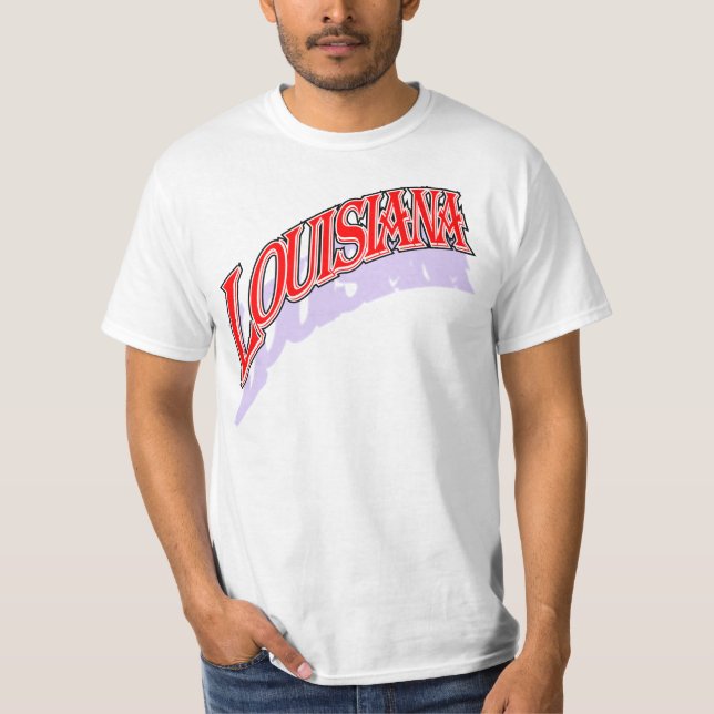 Louisiana lockskjorta tee (Framsida)