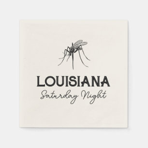 Louisiana lördag Napkin-Anpassadet Pappersservett