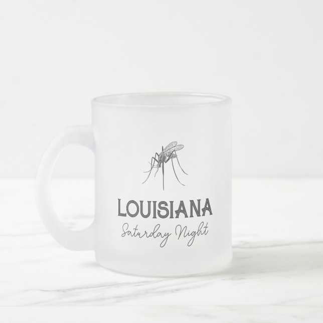 Louisiana lördag natt Anpassade Kaffe Mugg (Vänster)