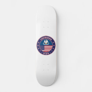 Louisiana, Louisiana-telefonfodral, dekal, påse Mini Skateboard Bräda 18,5 Cm