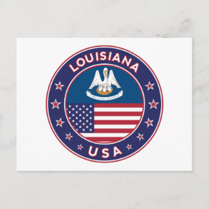 Louisiana, Louisiana-telefonfodral, dekal, påse Vykort