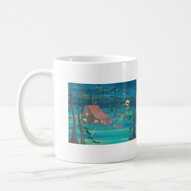 Louisiana måne kaffemugg (Vänster)