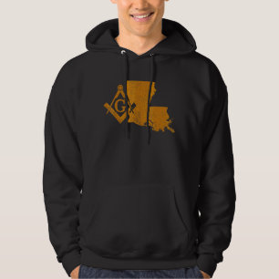 Louisiana Masons Grand Lodge F&am La Mason Far' Hoodie
