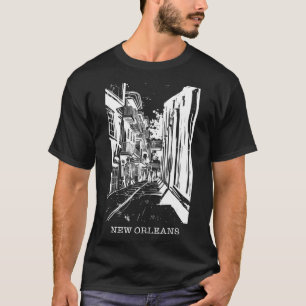 Louisiana New Orleans Classic Street T Shirt
