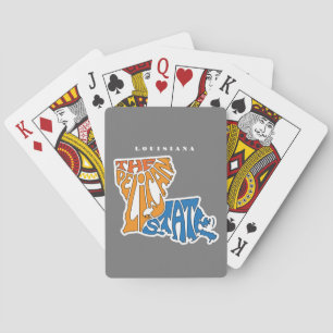 Louisiana Nickname Ord Art Casinokort