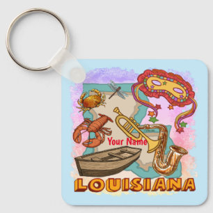 Louisiana Nyckelring