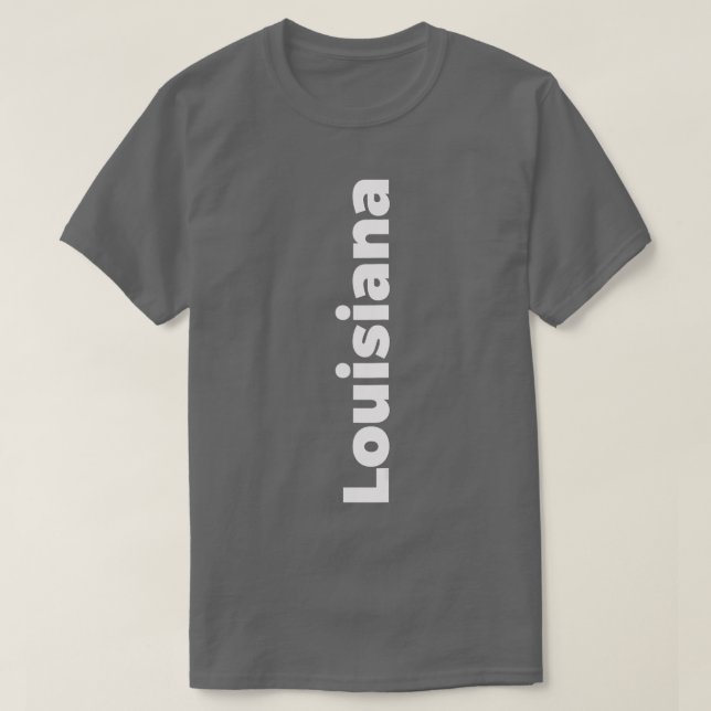 Louisiana på sidan t shirt (Design framsida)