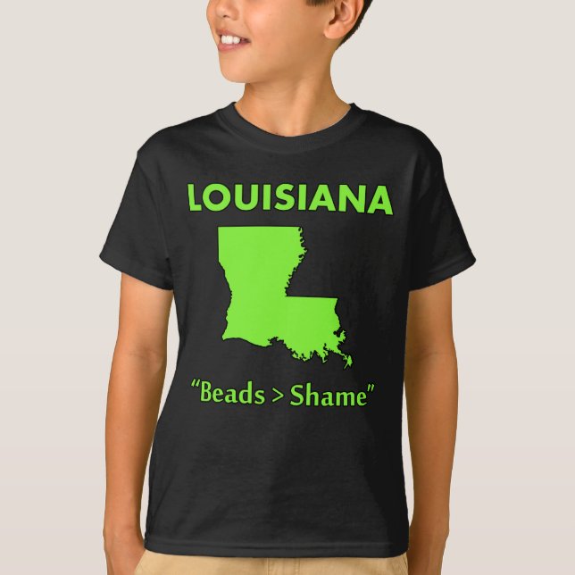 Louisiana - Pärlor > Skam T Shirt (Framsida)
