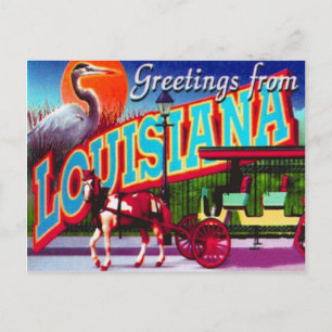Louisiana Postcard Vykort