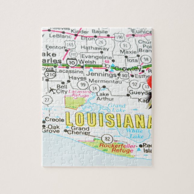 Louisiana Pussel (Vertikal)