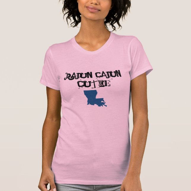 Louisiana Rajun CajunCutie Tee Shirt (Framsida)