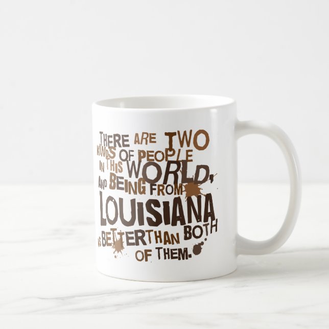Louisiana (rolig) gåva kaffemugg (Höger)