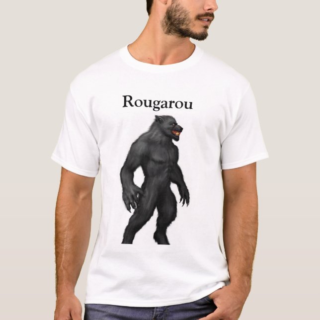 Louisiana Rougarou T Shirt (Framsida)