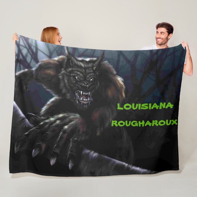 LOUISIANA ROUGAROUX FLEECEFILT (På plats)