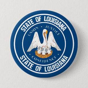 Louisiana rundaEmblem Knapp
