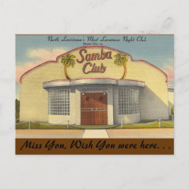 Louisiana, Samba Klubb, Bossier City Vykort